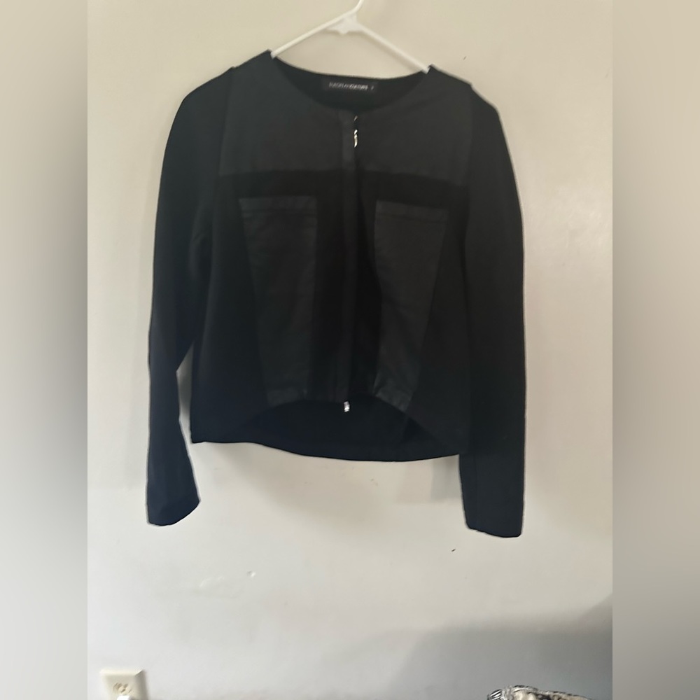 EUROPEANCULTURE  made in Italy jacket/ zip sweatshirt cotton blend size small